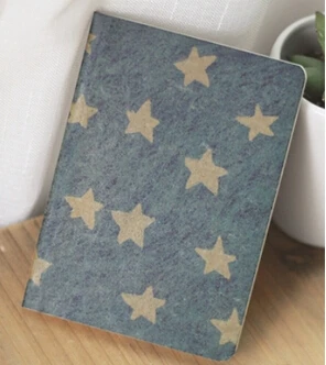 Star Kawaii Mini 12,4*9 см старый рисунок милые блокноты для письма 8 видов ежедневник Канцтовары офисный школьный принадлежности - Цвет: Star
