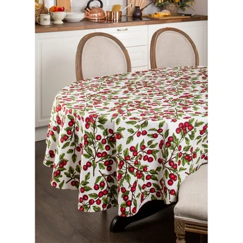 

Tablecloth Oval 150 * 220 cm. 100% Cotton