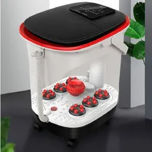 Ванна для ног ведро полностью Автоматический нагрев массаж ног умывальник Электрический бытовой постоянной температуры