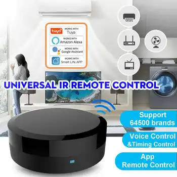 

Universal IR Smart Remote Control WiFi + Infrared Home Control Hub Tuya App Works with Google Assistant Alexa Siri APP Smart