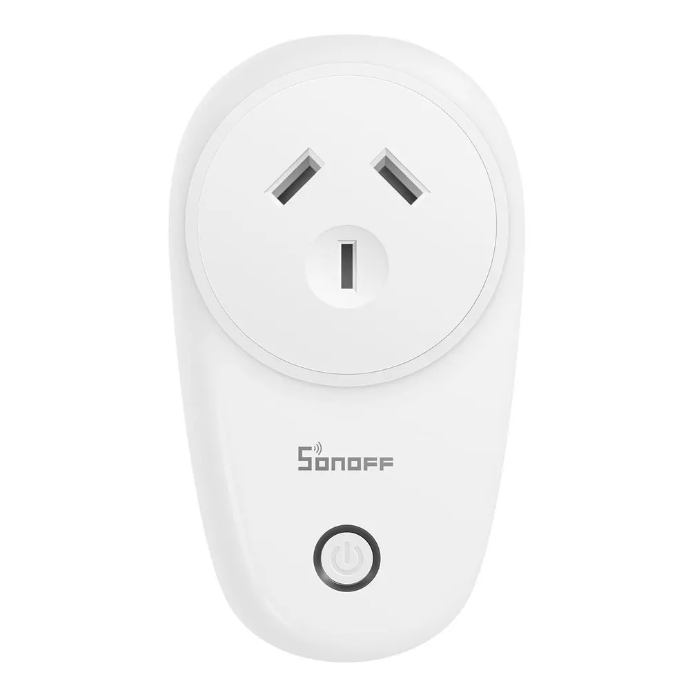 S26 AU S26 WiFi Smart Socket US/UK/AU/EU Wireless Plug Power Sockets Smart Home Switch Work With Alexa Google Assistant APP Remote - Цвет: S26 AU