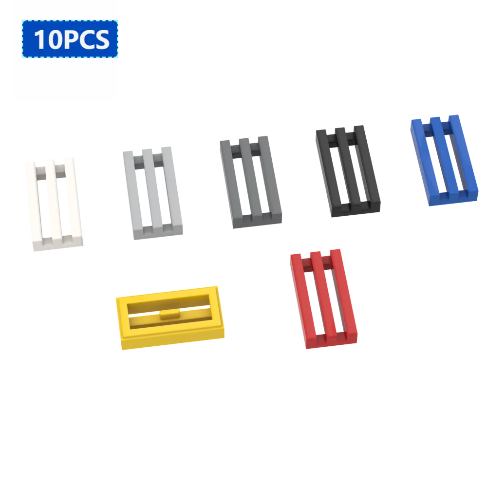 10 шт. кубики MOC 2412/30244 1x2 высокотехнологичный переключатель для строительных