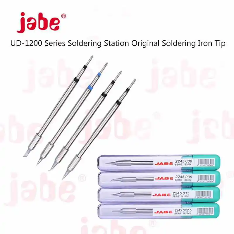 Jabe UD-1200 электронный Железный кончик паяльника паяльная станция оригинальная насадка телефон отпечаток пальца Летающий провод ремонт сварочный инструмент