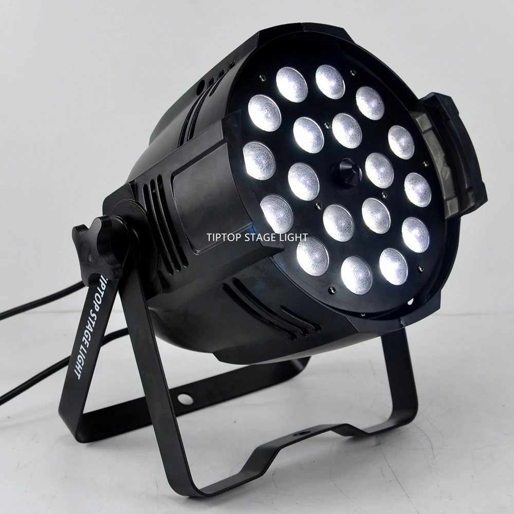 TIPTOP TP P80B 18x18 Вт RGBWA UV 6в1 беспроводной светодиодный Zoom Par Светильник бесшумный Movement