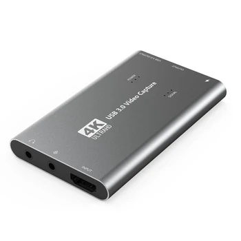 

o Video Capture Card Portable HDMI to USB3.0 4K1080P 60Hz Video Converter for Game Streaming Live Broadcasts