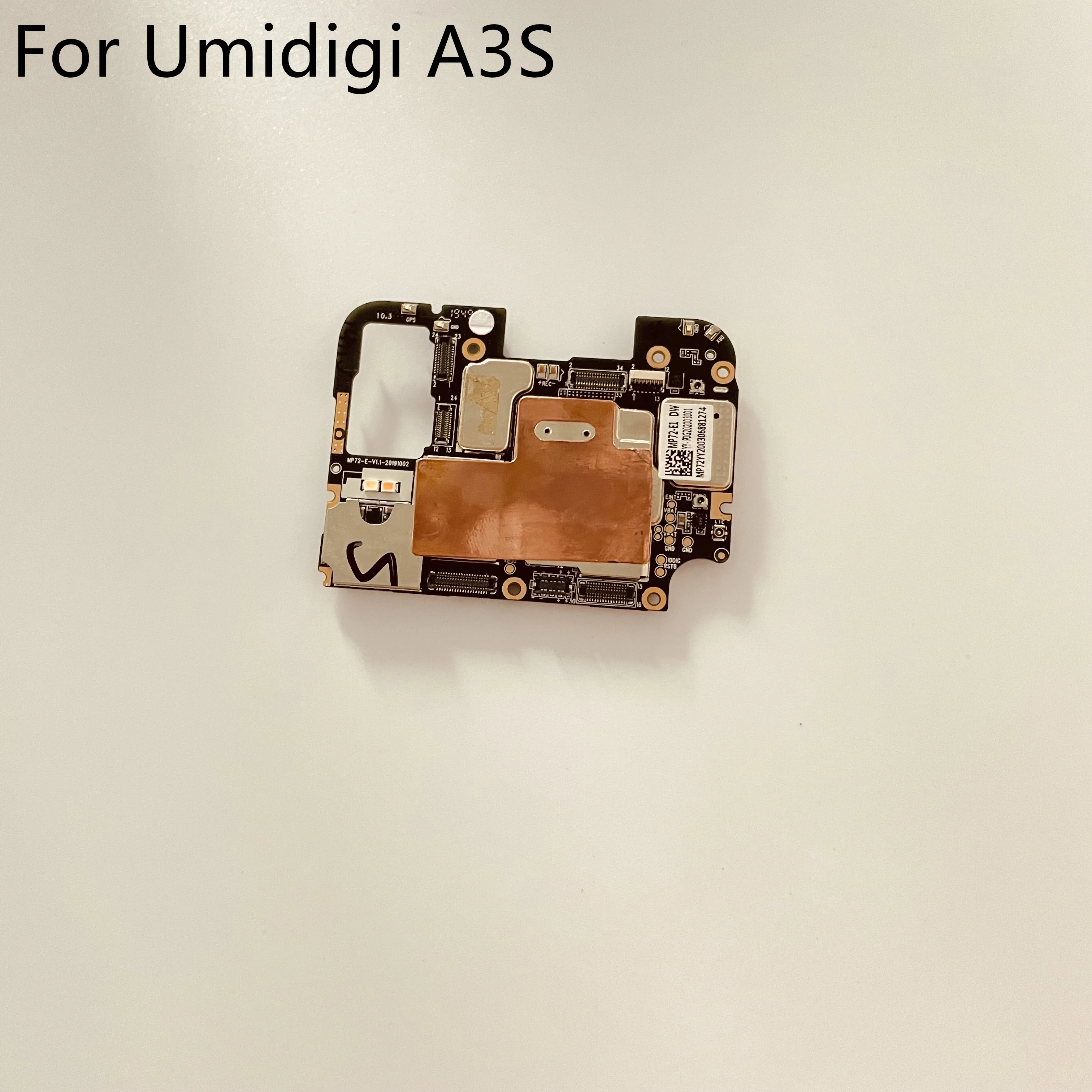 UMIDIGI A3S Used Mainboard 2G RAM+16G ROM Motherboard For MT6761 5.7&quot HD 1440x720 Smartphone Free Shipping | Мобильные телефоны