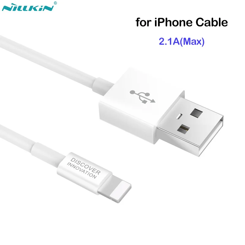 Зарядный Кабель Nillkin для iPhone 6 6s 7 8 Plus X XR XS Max 1 м 2 А USB кабель быстрой передачи данных