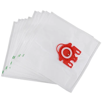 

20 Pieces Dust Bags for Vacuum Cleaner Accessories Double-Layer High Efficiency Non-Woven for Miele FJM Series