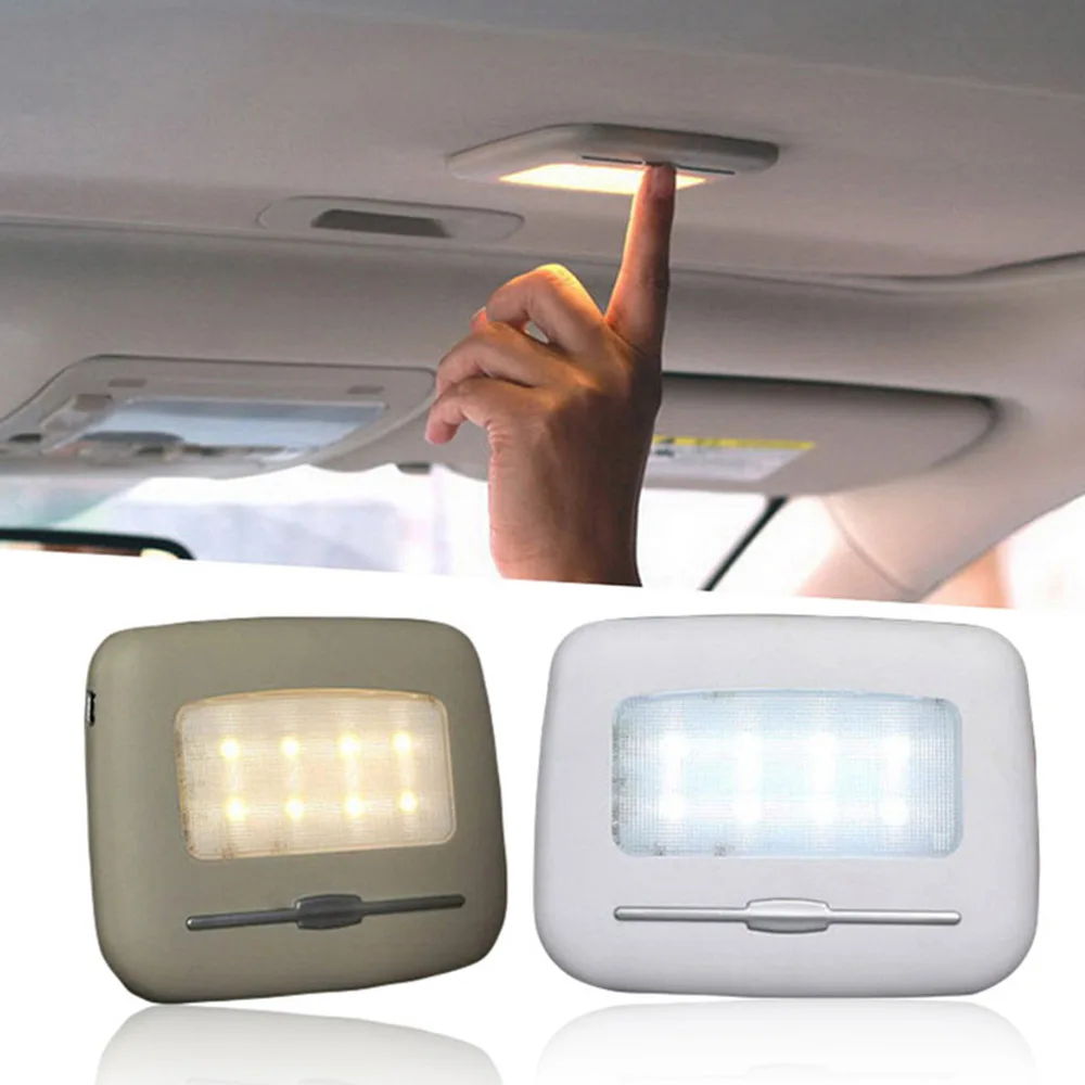 Белый светодиодный Универсальный высосветильник свет для автомобиля интерьера