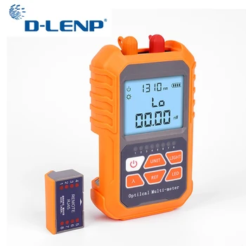 

DLENP Ftth 3-in-1 handheld Fiber mini Optical Power Meter -70+3 dBm Laser source Visual Fau 5MW 5KM Network Cable Test