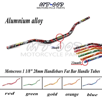 

Motocross 1 1/8" 28mm Handlebars Fat Bar Handle Tubes Fit EXC CRF YZF WRF RM KXF Pit Dirt Bike Off-road Enduro Motorcycle