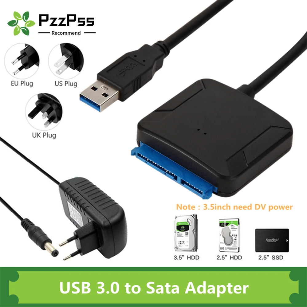 Tanio PzzPss USB 3.0 do SATA 3 kabel