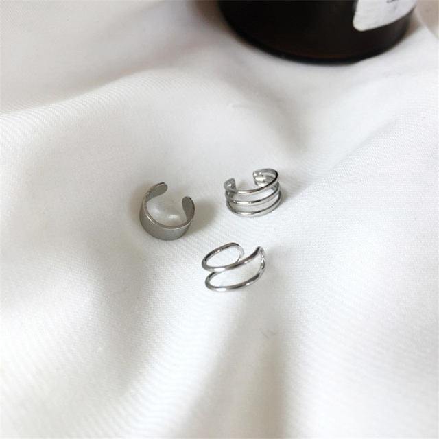 Delicate Micro Pave Zircon Cute Clip Earrings Female Buckle EarCuff No Piercings Fake Cartilage Ear Jewelr