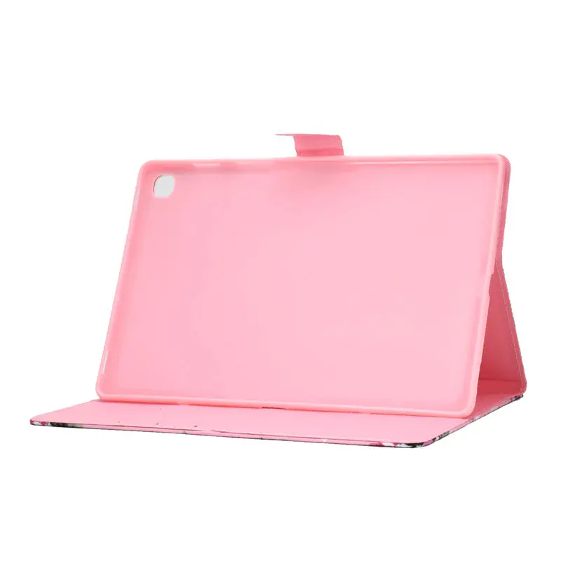 Чехол для Samsung Galaxy Tab S5e 10,5 T720 SM-T720 SM-T725 Smart Cover Funda с мультяшным животным узором чехол-подставка+ подарок