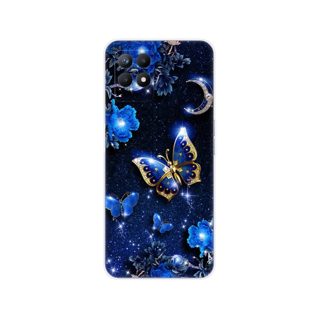 Realme 8i Case 6.6inch Silicon Back Cover For OPPO Realme8i Soft Case RMX3151 Phone Case bumper Funda TPU Coque Capa Etui