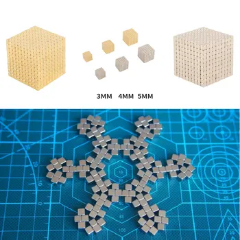 

216Pcs/set 3mm/4mm/5mm Magic Magnet PUZZLE Cube Magnetic Blocks Balls NEO Sphere Beads Building Toys DIY D3 Sphere Neodymium