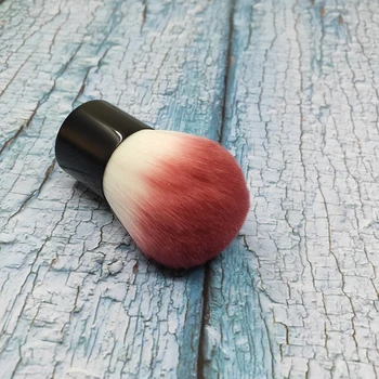 

1Pcs Pink Flame Loose Makeup Brush Soft Blush Brush Mushroom Shape Makeup Brush Art Paint Pen Professional Makeup
