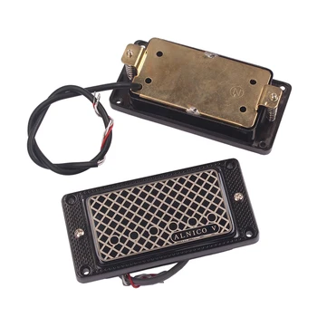 

2pcs Guitar Pickup Black Frame Metal Sealed Vintage Humbucker Guitar Parts Pickup for Guitar Bass Musical Instrument part