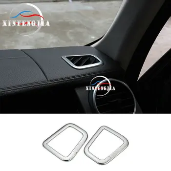 

2x Chrome Dashboard Air Outlet Trim Cover For Land Rover LR4 & Range Rover Sport