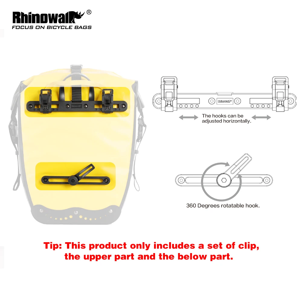 Rhinowalk один комплект велосипедная сумка с пряжкой аксессуары для велосипедной сумки