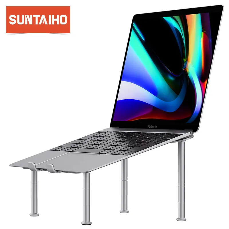 Laptop Stand Aluminium Alloy Holder for MacBook Pro Portable Laptop