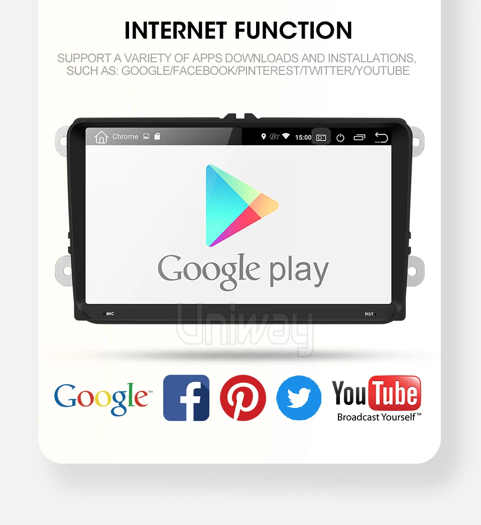 Flash Deal Uniway PX30 android 9.0 car dvd gps for vw passat b7 b6 golf 5 polo tiguan octavia rapid fabia with gps navigation radio player 9 Flash Deal Uniway PX30 android 9.0 car dvd gps for vw passat b7 b6 golf 5 polo tiguan octavia rapid fabia with gps navigation radio player 9