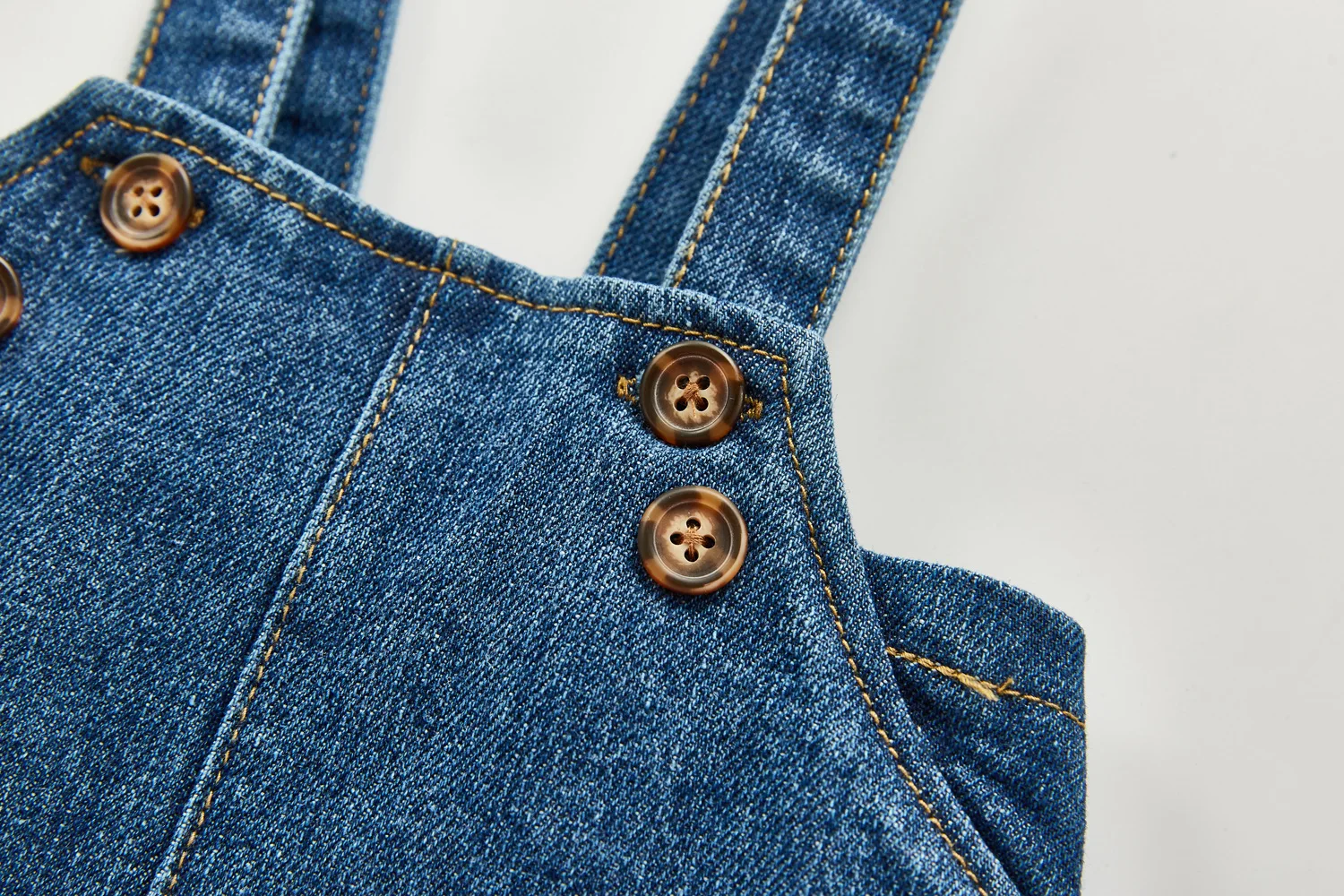 Newborn Spring Autumn Baby Overalls Boys Girls Denim Overalls Kids Jumpsuit Children Denim Shorts