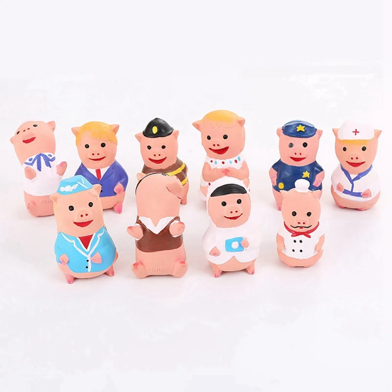 Игрушка для собак Cachorro латексная Жевательная пищалка, писклявый звук, игрушки для игр в форме животных, собака Mascotas Chien Honden Hond Perros для Gatos