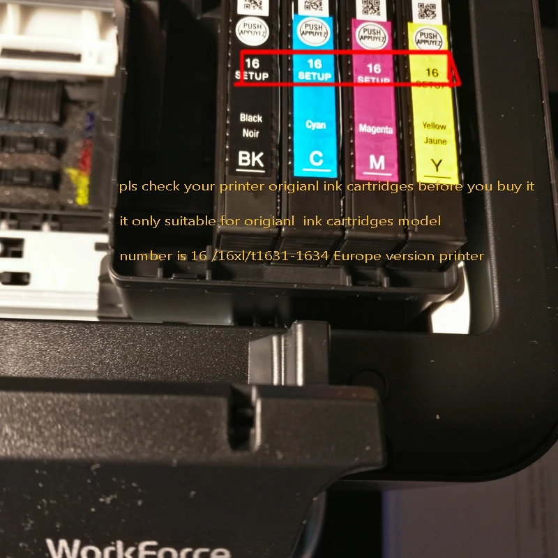 CISSPLAZA 1 комплект 16XL сменный чернильный картридж для Epson WF 2530 2010 2510 2540 2630 2650 2750 2660 с ARC
