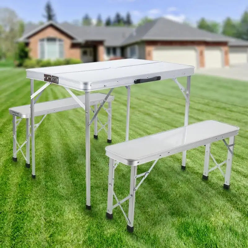 Outdoor Folding Table Chair Camping 