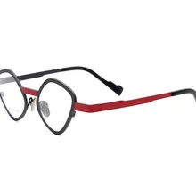 Новейший дизайн ретро унисекс полный обод чистый титан асферические линзы очки антибликовые Пресбиопия очки для чтения; оправа