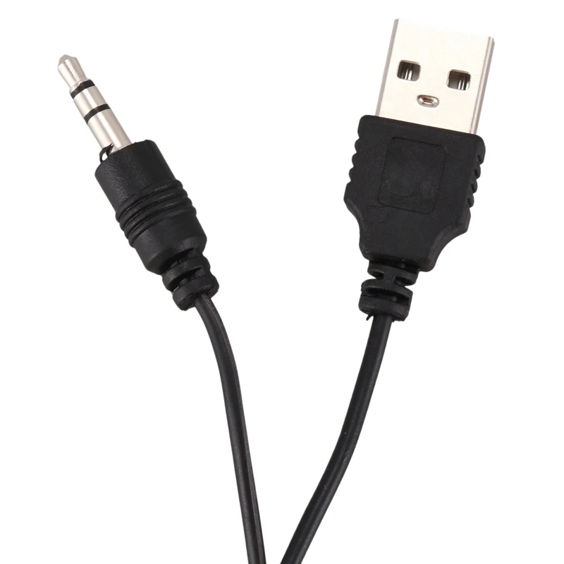 USB 2,0 к Mini A Male 3,5 мм разъем аудио кабель для передачи данных 45 см 2 шт