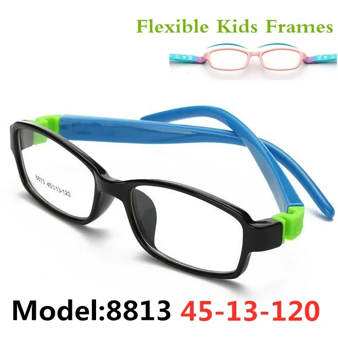 

Cute Acetato Rubber Kids Glasses Frame Flexible Spectacles Children Frames Eyewear TR90 Optical Glass 8813 Oculos De Grau