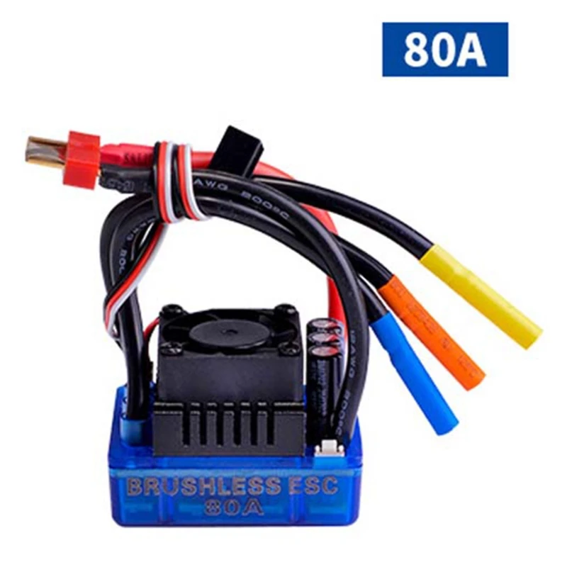 25A/35A/45A/60A/80A/120A Бесконтактный бесщеточный двигатель ESC электрический регулятор