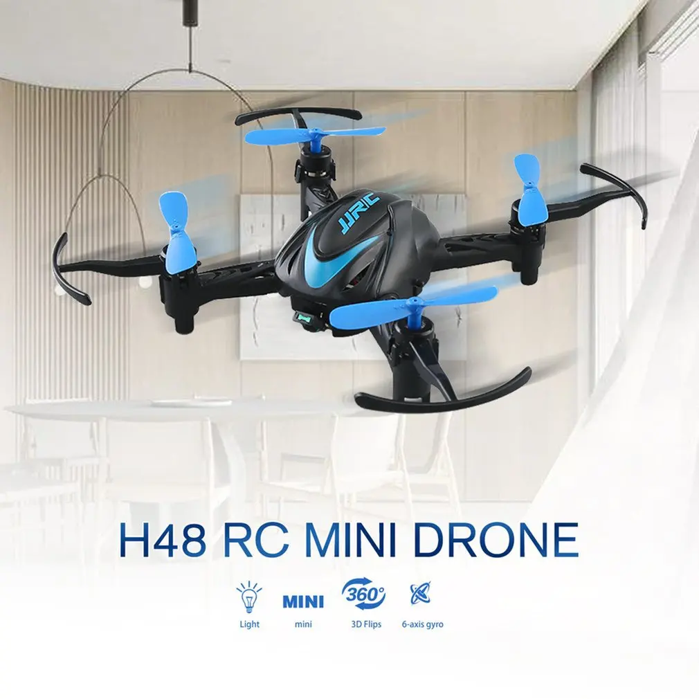 Детский подарок JR/C H48 4CH RC Мини карманный Дрон Квадрокоптер инфракрасный пульт дистанционного управления с 3D режимом переворачивания для начинающих подарок для детей