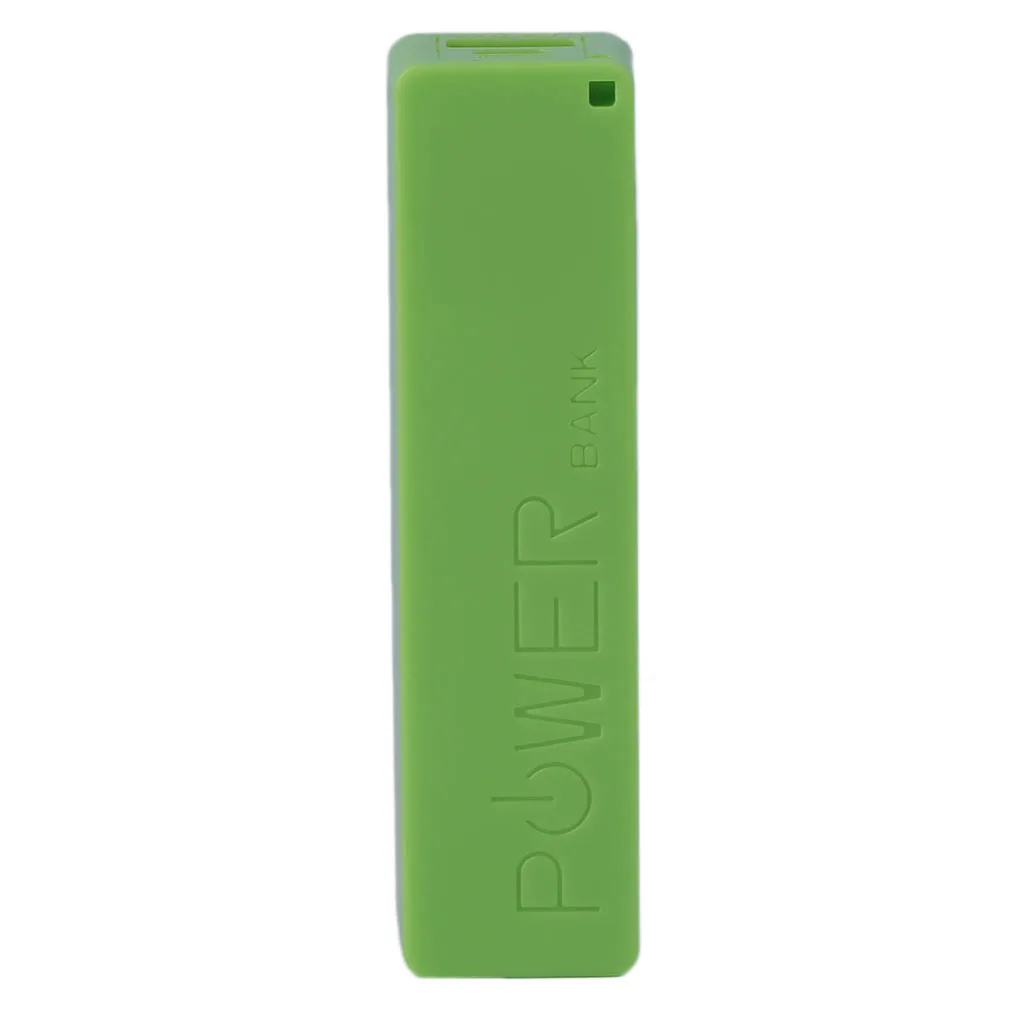 2600mAh портативный размер без батареи Powerbank 1*18650 Батарея Внешняя резервная батарея