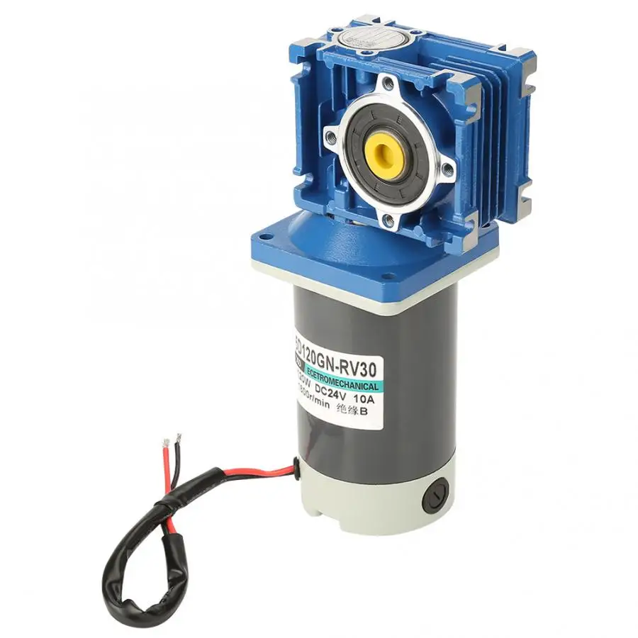 DC24V 120 Вт 5D120GN-RV30 червячный мотор-редуктор, регулируемая скорость с самоблокирующимся электродвигателем