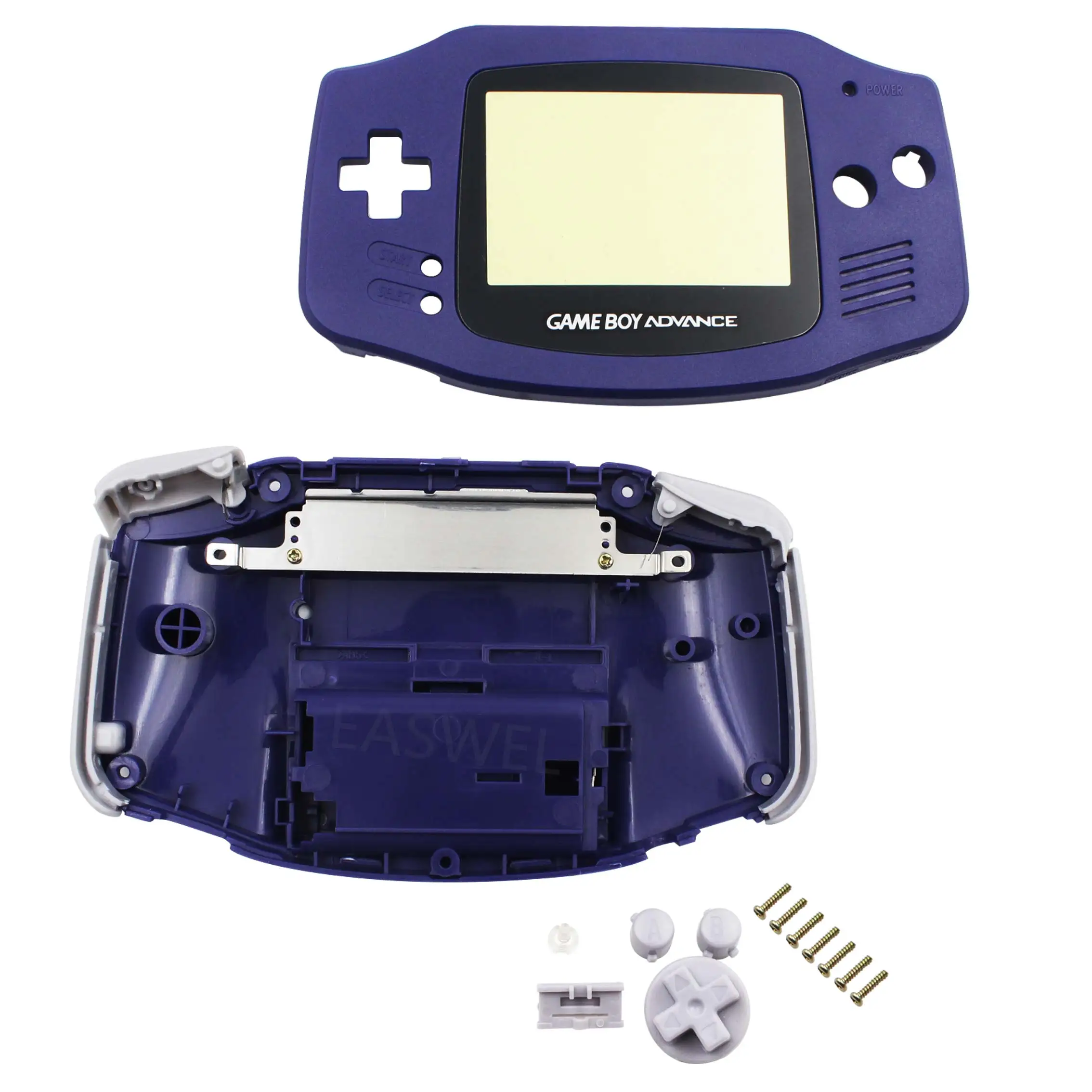 Запасной корпус для экрана GBA Nintendo Game Boy Advance золотой покемон | Электроника