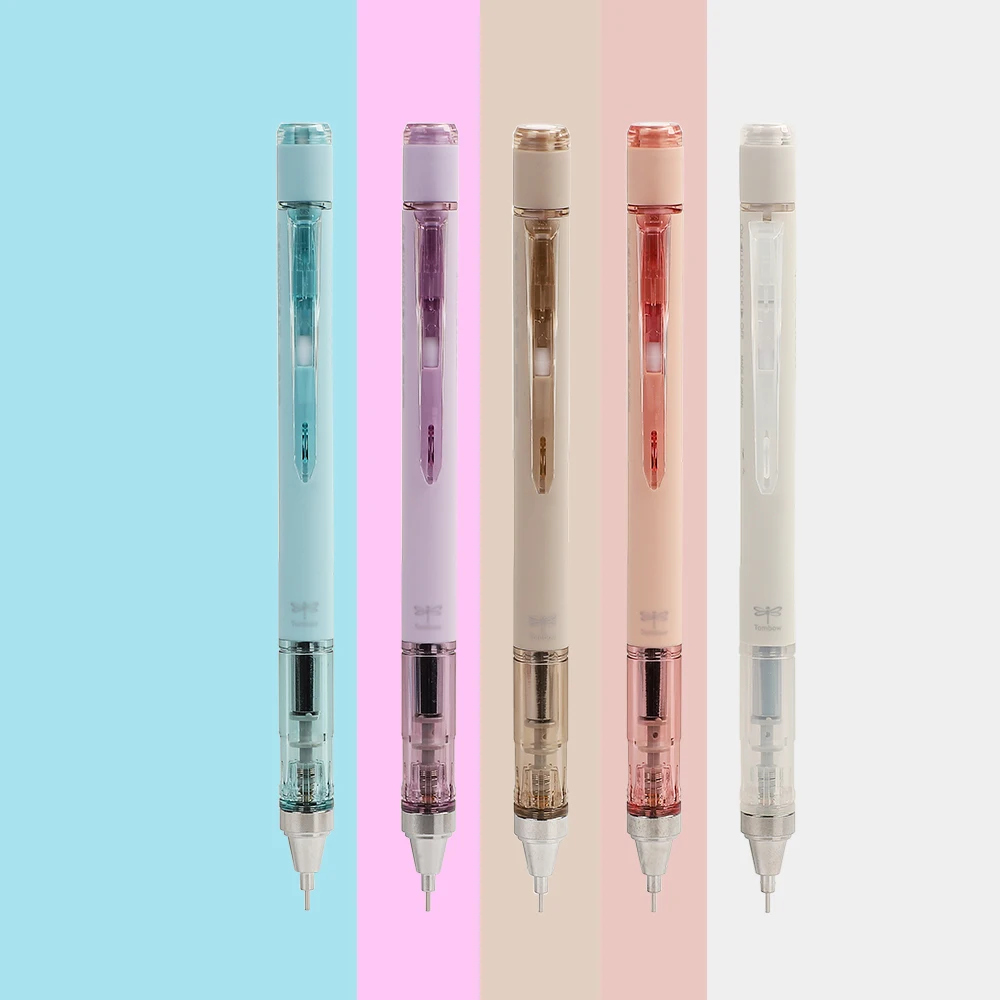 JIANWU 1pc 0.5mm TOMBOW MONO Limited Smoky Color Shake Out Lead Mechanical Pencil Cute Kawaii Student Stationery | Канцтовары для