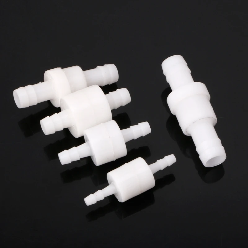 6 Pezzi Valvola Di Ritegno Unidirezionale 1/4" Per Osmosi Inversa - Raccordi A Connessione Rapida In Plastica Per Alimentare NSF