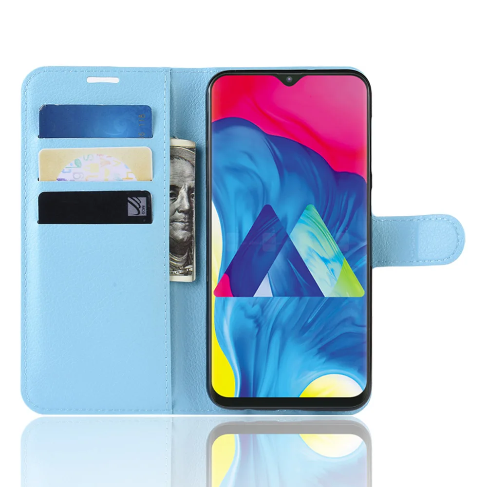 Чехол для телефона SAMSUNG Galaxy M10 M20 Флип PU кожаный чехол для SAMSUNG M20 M10 кошелек сумка для смартфона чехол Coque Funda