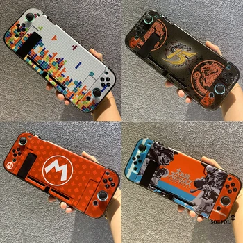 

2020 New Cartoons Protective Case Shell Cover Set For Nintendo Switch NS Shockproof Joy-Con Controller Console Accessories