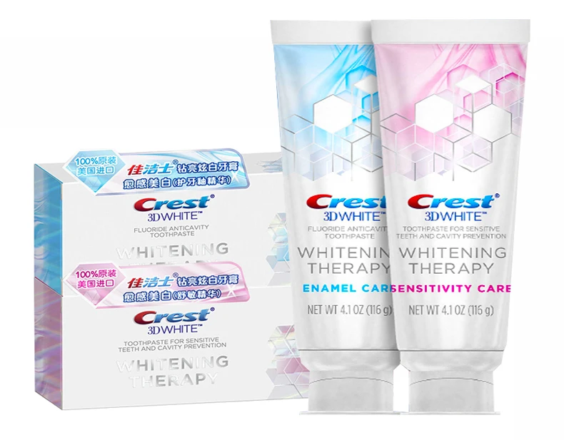 Crest зубная отбеливающая паста 3D белый продукт для отбеливания зубов терапия