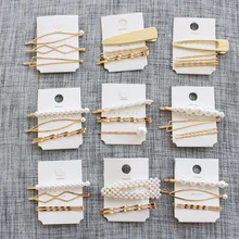 Модные жемчужные металлические женские заколки для волос заколка шпилька аксессуары для волос инструменты для ухода за красотой дропшиппинг новое поступление