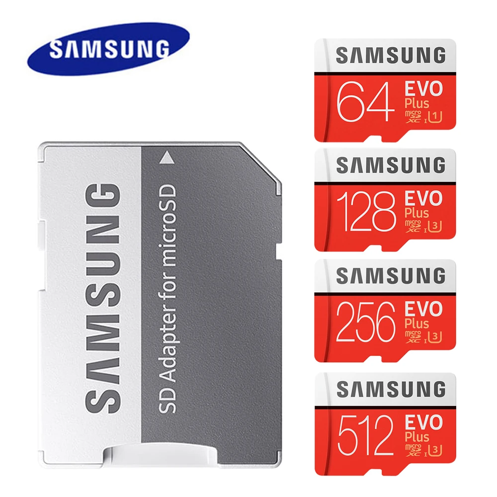 SAMSUNG карта памяти Micro SD класс 10 512 гб 256 | Компьютеры и офис