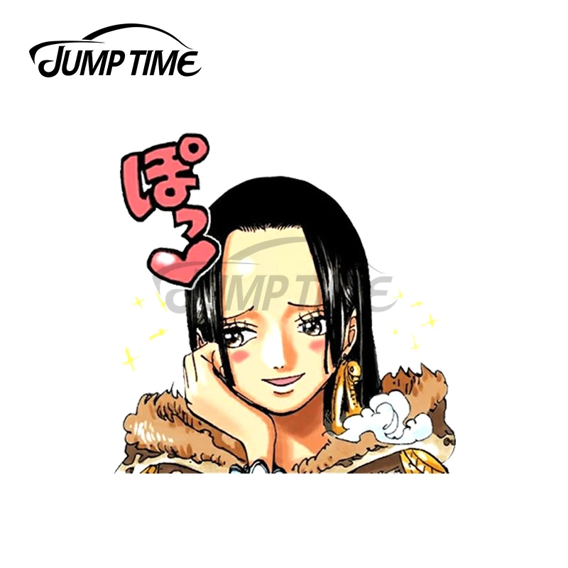 Jump Time 13 X 9 9cm For Boa Hancock One Piece Peeker Car Stickers Anime Surfboard Decal Scratch Proof Windshield Vinyl Car Wrap Aliexpress Automobiles Motorcycles