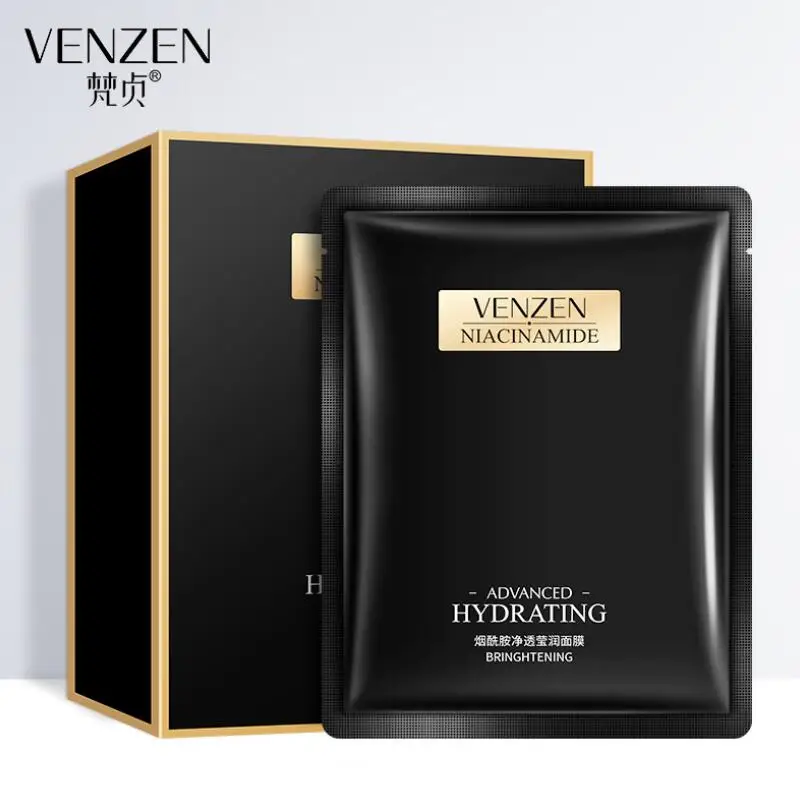 2 Nicotinamide Facial Mask Moisturizing Nourishing Hydrating Oil-control Whitening Face Mask Face Skin Care
