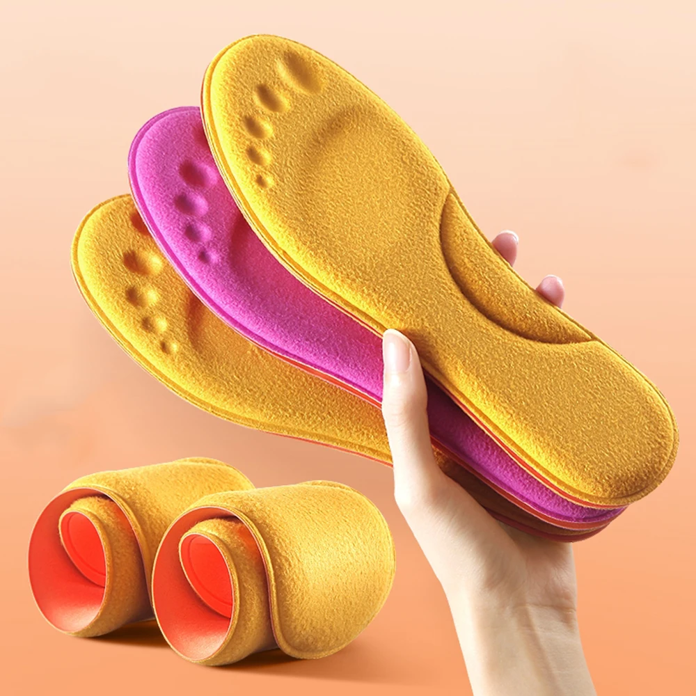Winter Warm Insoles for Sports Shoes Self Heated Socks Sole Arch