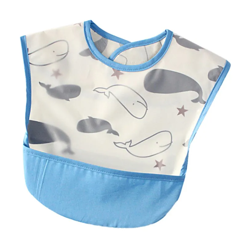 Infant Baby Boy Girl Bibs Waterproof Saliva Towel Kids Cartoon Bib Feeding Bandana Bibs Burp Cloths - Цвет: A9
