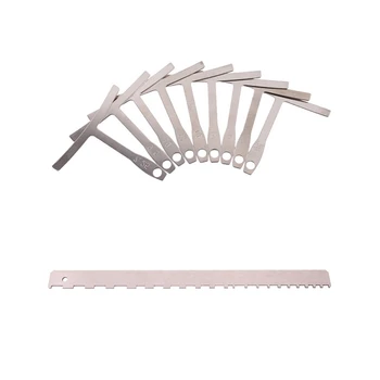 

HOT Guitar Neck Notched Straight Edge Luthiers Tool, String Action Gauge Ruler for and Most of Guitar Fretboard and Frets